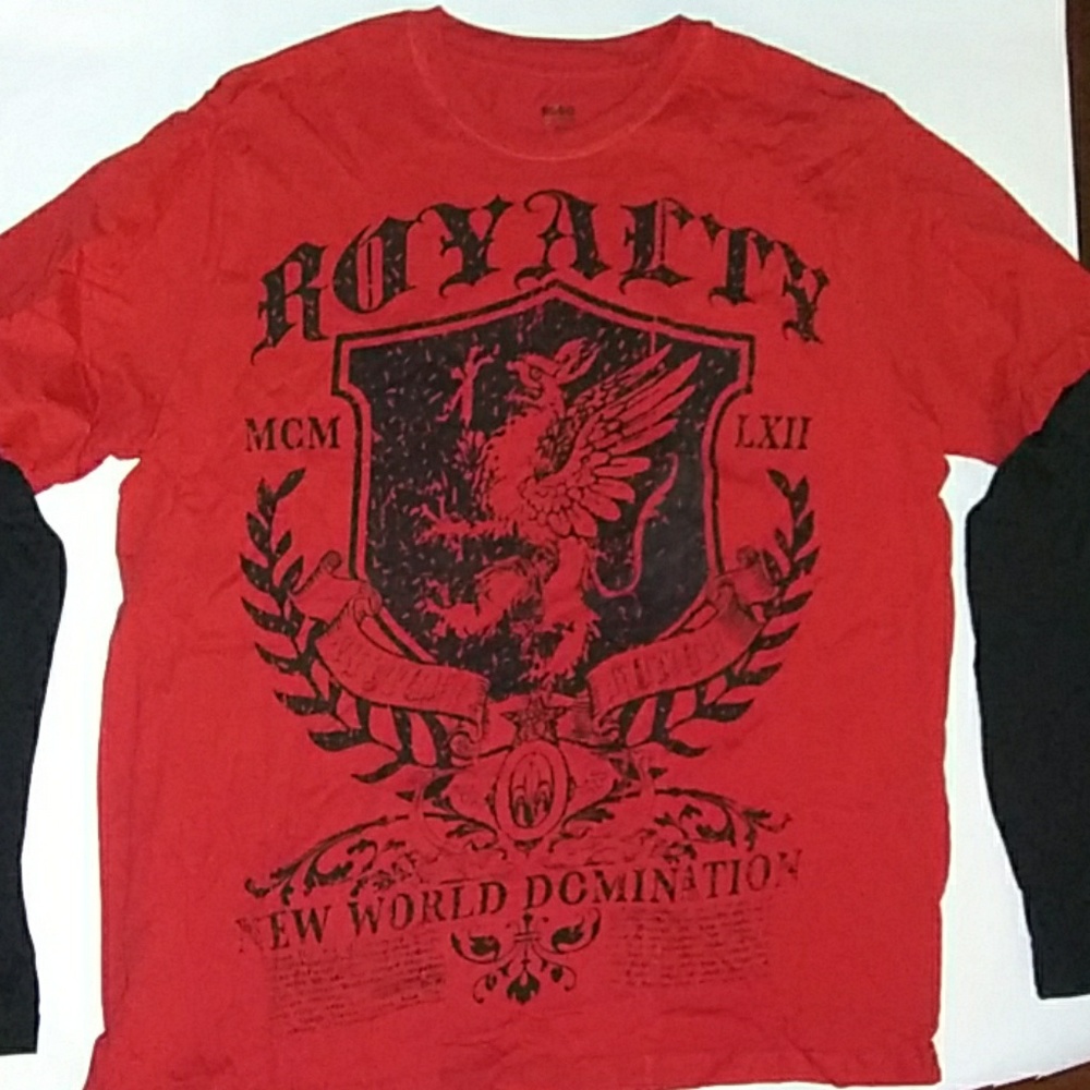 XL long sleeve tee Royalty - New World Domination